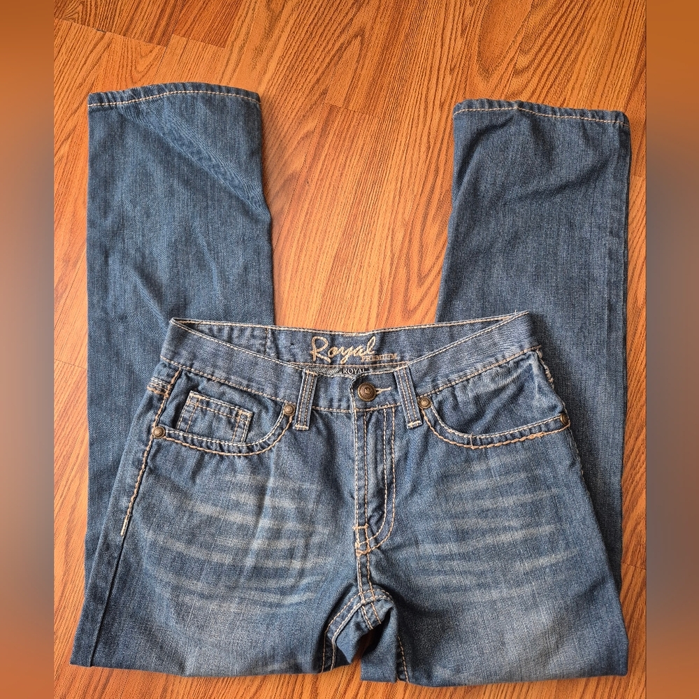 Royal Blue Jeans 30/30